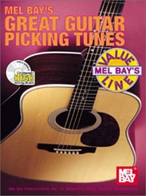 Mel Bay Value Line : Great Guitar Picking Tunes Book (CD Set)