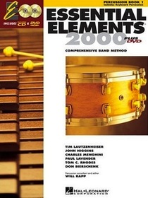 Essential Elements 2000: Comprehensive Band Method : Percussion Book 1 (Percussion Book 1)