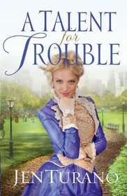 A Talent for Trouble (Thorndike Press Large Print Christian Historical Fiction)