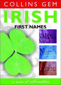 Irish First Names (Collins Gem)