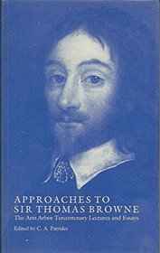 Approaches to Sir Thomas Browne