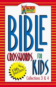 Bible Crosswords for Kids 3 & 4 (Kid Stuff)
