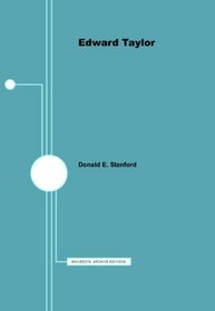 Edward Taylor - American Writers 52: University of Minnesota Pamphlets on American Writers