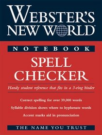 Webster's New World Notebook Spell Checker (Webster's New World)