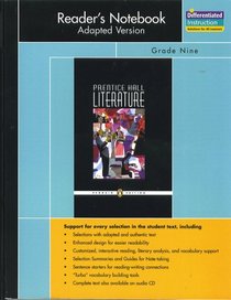Prentice Hall Literature, Penguin Edition Reader's Notebook Adapted Version Grade 9