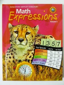 Math Expressions: Student Activity Book Hard Cover, Volume 2 Grade 5 2011