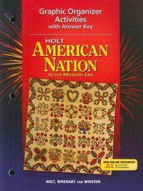 Holt American Nation in the Modern Era Graphic Organizer Activities with Answer Key
