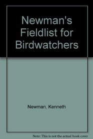 Field List for Bird Watchers