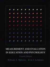 Measurement and Evaluation in Education and Psychology