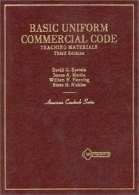 Basic Uniform Commercial Code Teaching Materials (American Casebook Series)