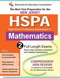 HSPA Mathematics -- The Best Test Prep for the New Jersey HSPA (Test Preps)