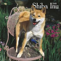 Shiba Inu 2008 Square Wall Calendar (German, French, Spanish and English Edition)