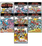 Ricky Ricotta's Mighty Robot Vs. Set, Books 1-7 (Ricky Ricotta's Mighty Robot, The Mutant Mosquitoes from Mercury, The Voodoo Vultures from Venus, The Mecha-Monkeys from Mars, The Jurassic Jackrabbits from Jupiter, The Stupid Stinkbugs from Saturn, and Th