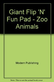 Giant Flip 'N' Fun Pad - Zoo Animals