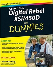 Canon EOS Digital Rebel XSi/450D For Dummies (For Dummies (Computer/Tech))