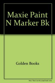 Maxie Paint N Marker Bk