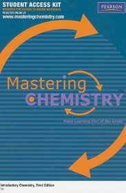 MasteringChemistry Student Access Kit for Introductory Chemistry (Mastering Chemistry)