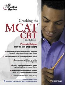 Cracking the MCAT CBT, 2nd Edition (Graduate Test Prep)