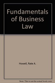 Fundamentals of Business Law