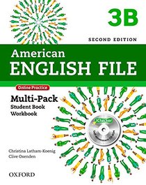 American English File Second Edition: Level 3 Multi-Pack B: With Online Practice and iChecker