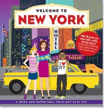 Welcome to New York: A Paper Doll Fold-out Play Set