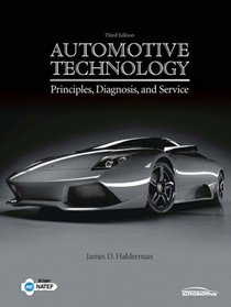 Automotive Technology: Principles, Diagnosisd Service Value Package (includes NATEF Correlated Job Sheets for Automotive Technology: Principles, Diagnosisd Service)