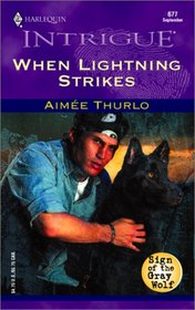 When Lightning Strikes (Sign of the Gray Wolf, Bk 1) (Harlequin Intrigue, No 677)