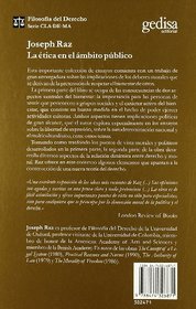 La etica en el ambito publico/ Ethics in the Public Habit (Cla-De-Ma) (Spanish Edition)