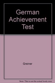 German Achievement Test