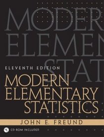 Modern Elementary Statistics, 11th Edition