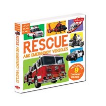 Rescue and Emergency Vehicles: Includes 9 Chunky Books (Look, Read, Learn)