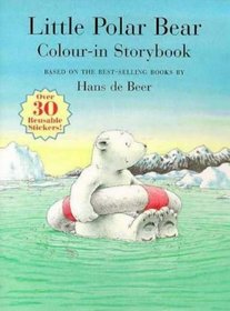 Little Polar Bear Colour-in Storybook