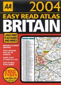 Aa 2004 Easy Read Britain (AA Atlases)