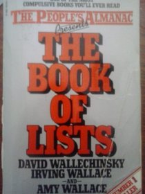 THE BOOK OF LISTS: V. 1