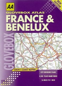 France and Benelux (AA Glovebox Atlas)