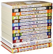 Diary of a Wimpy Kid Collection 13 Books Set (Double Down, Old School, Hard Luck,Third Wheel, Cabin fever, The Ugly Truth, Dog Days, Do-It-Yourself Book, Diary of A Wimpy Kid,Rodrick Rules..