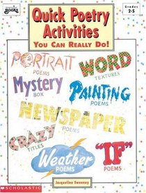 Quick Poetry Activities You Can Really Do! (Grades 2-5)