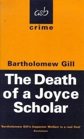 The Death of a Joyce Scholar  (Peter McGarr, Bk 8)