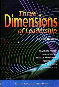 Three Dimensions of Leadership