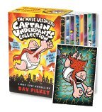 The Most Ultimate Captain Underpants Collection (Complete 8-Book Boxed Set and Jumbo Sticker)