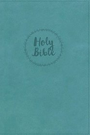 NIV, Value Thinline Bible, Leathersoft, Blue, Comfort Print