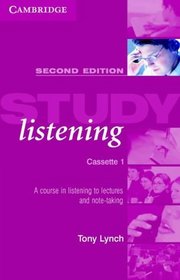 Study Listening Audio Cassette Set (2 Cassettes): A Course in Listening to Lectures and Note Taking