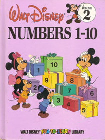 Walt Disney Numbers 1-10