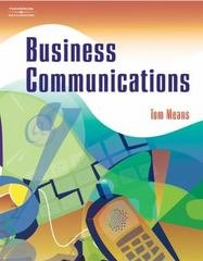 Business Communications (Wadsworth Series in Business Education)