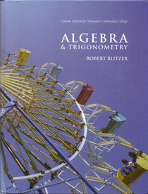 Algebra & Trigonometry Custom Edition for Tidewater Community College