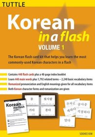 Korean in a Flash Kit Volume 1 (Tuttle Flash Cards)