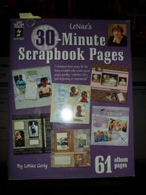 30-Minute Scrapbook Pages - 61 Album Pages - HOTP 2327