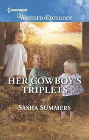 Her Cowboy's Triplets (Boones of Texas, Bk 7) (Harlequin Western Romance, No 1690)