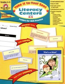 Literacy Centers Grades 4-5: EMC 2724 (Take It to Your Seat)