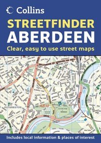 Aberdeen Streetfinder Atlas: A5 Edition (Collins Streetfinder)